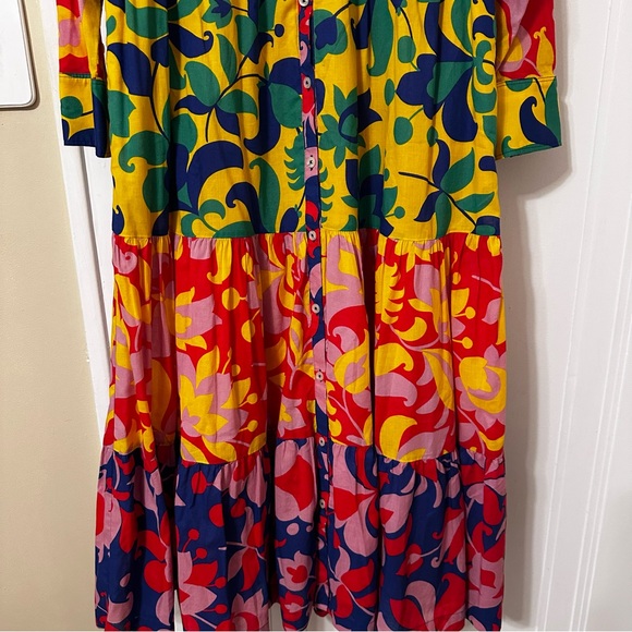 Boden Flo Cotton Midi dress - Picture 7 of 12